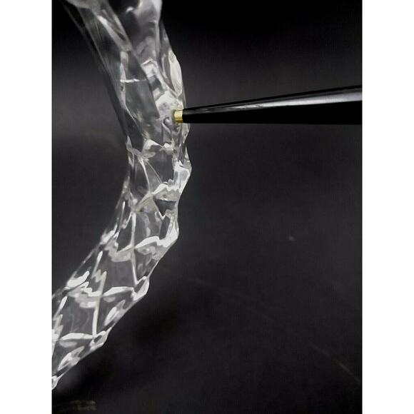 Hofbauer Byrdes Crystal Basket With Etched Birds - Picture 8 of 9